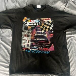NASCAR 2000 Black Graphic Tee